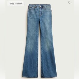 NWT J. Crew Vintage Flare Jeans High Rise Semi Stretch size 27